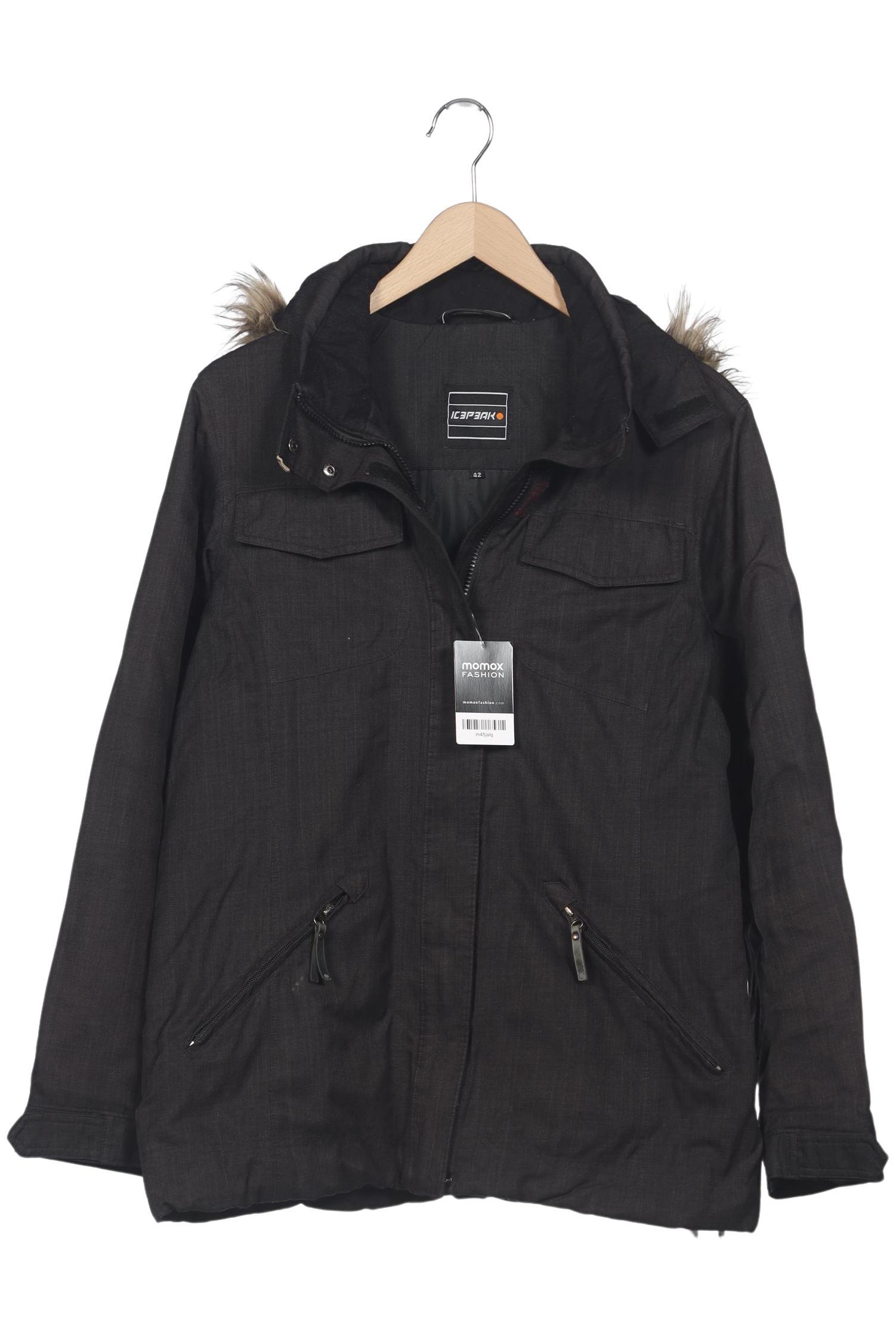 Icepeak Damen Jacke, Schwarz, Gr. EU 42