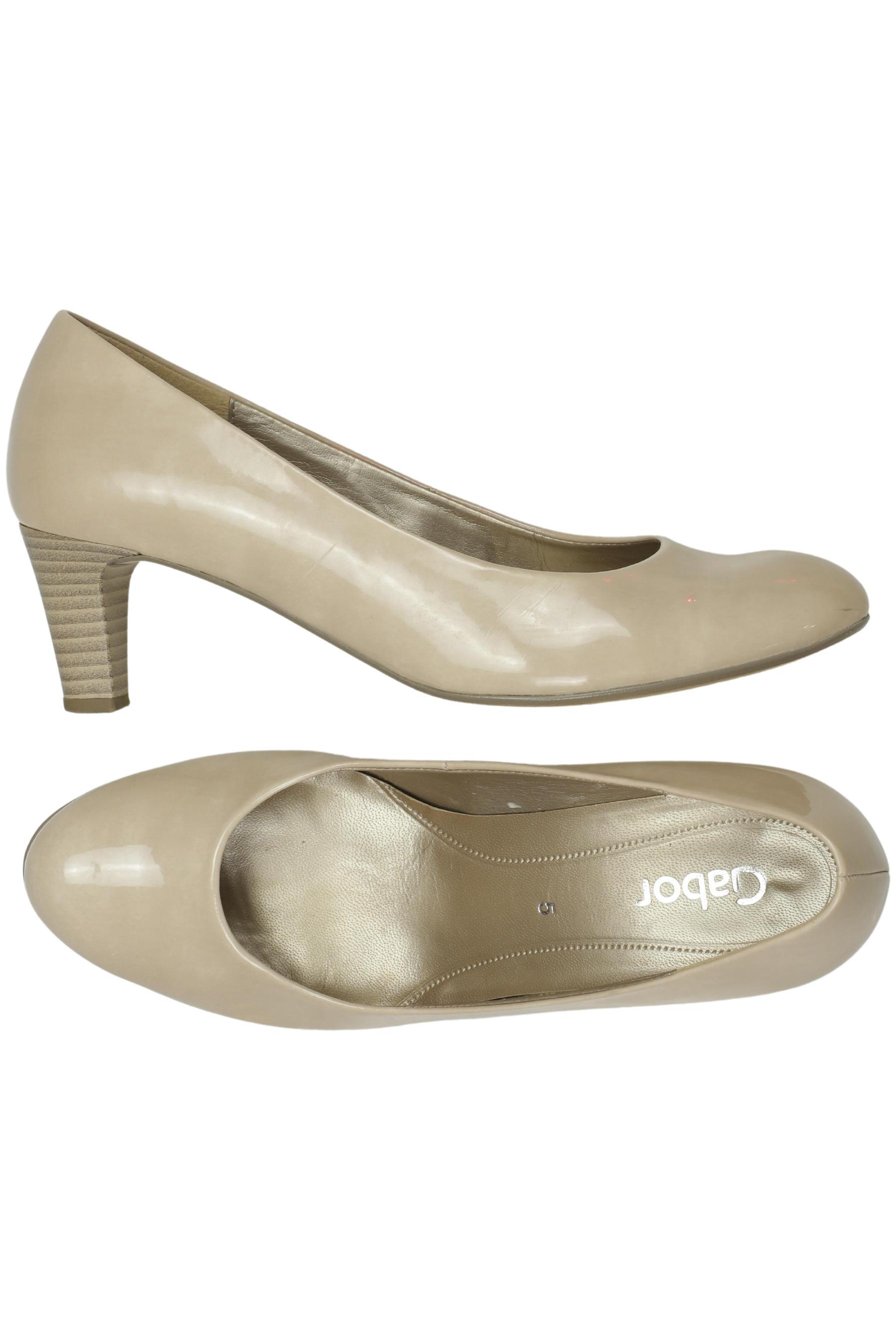 Gabor Damen Pumps, Beige, Gr. UK 5