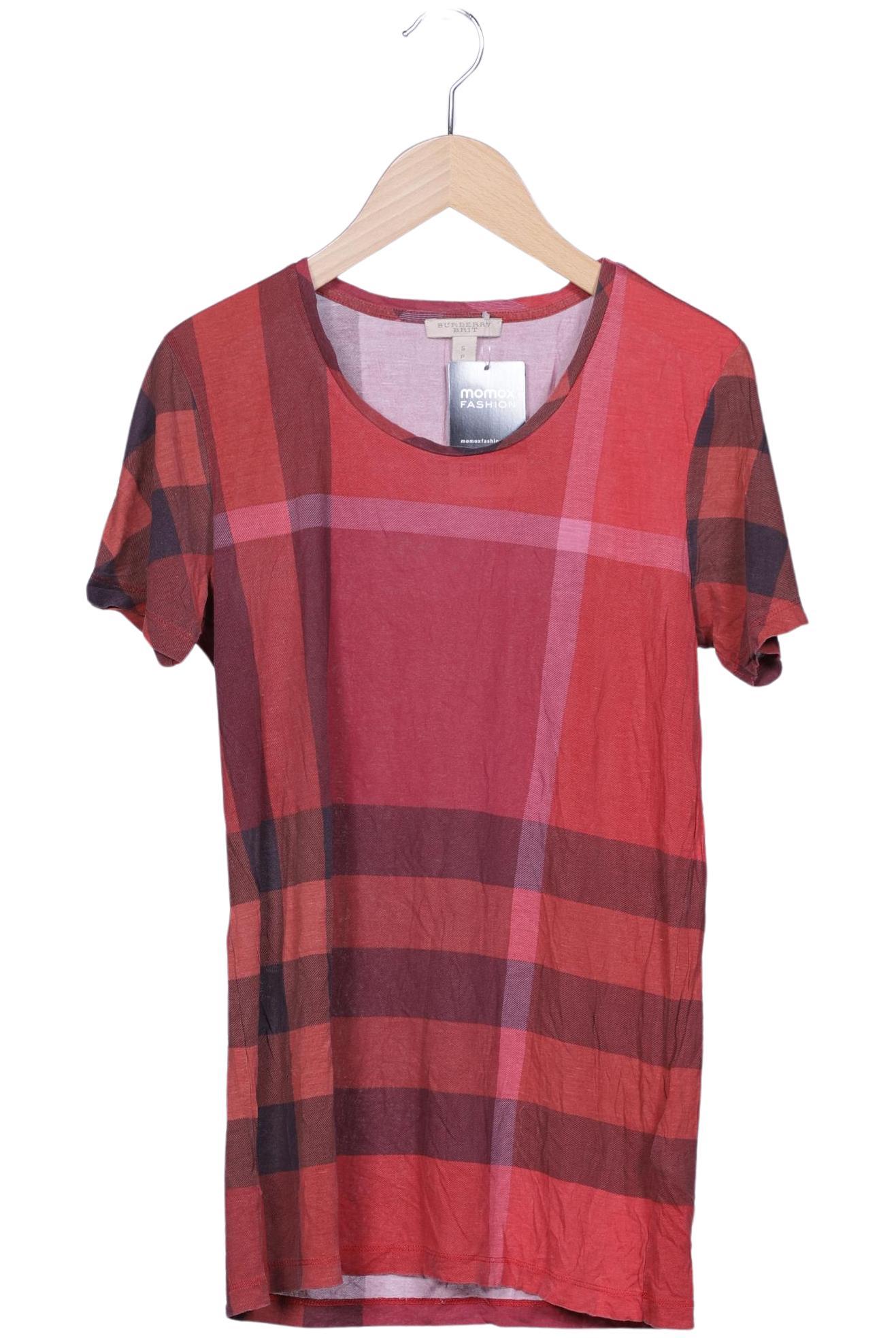 Burberry Damen T-Shirt, Rot, Gr. S