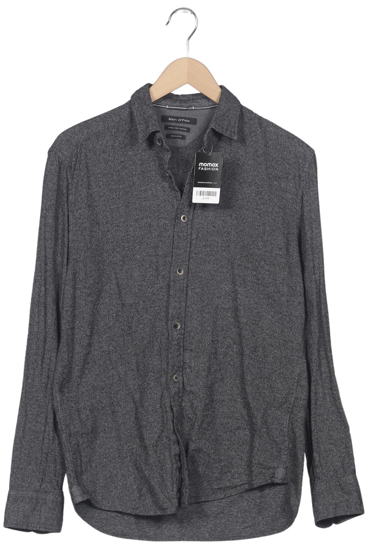 Marc O Polo Herren Hemd, Grau, Gr. EU 39