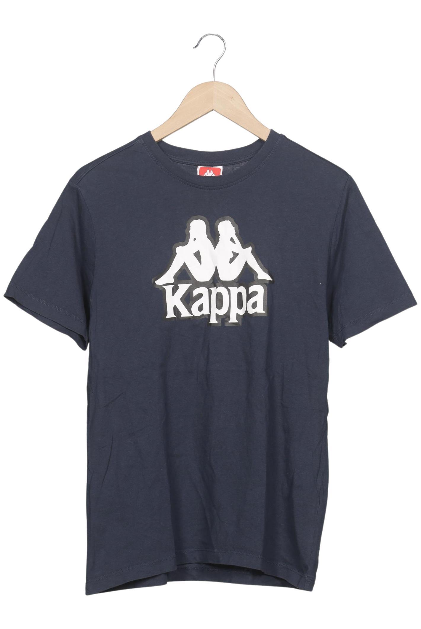 Kappa Damen T-Shirt, Marineblau, Gr. M