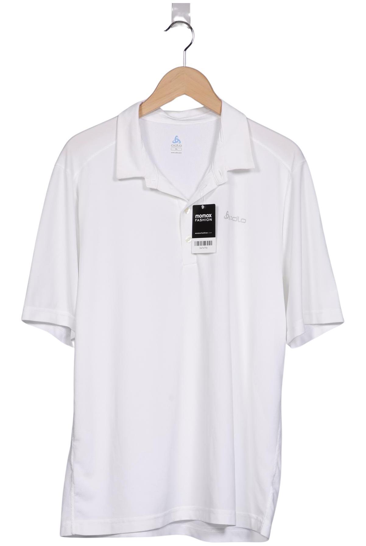 Odlo Herren Poloshirt, Weiß, Gr. XL