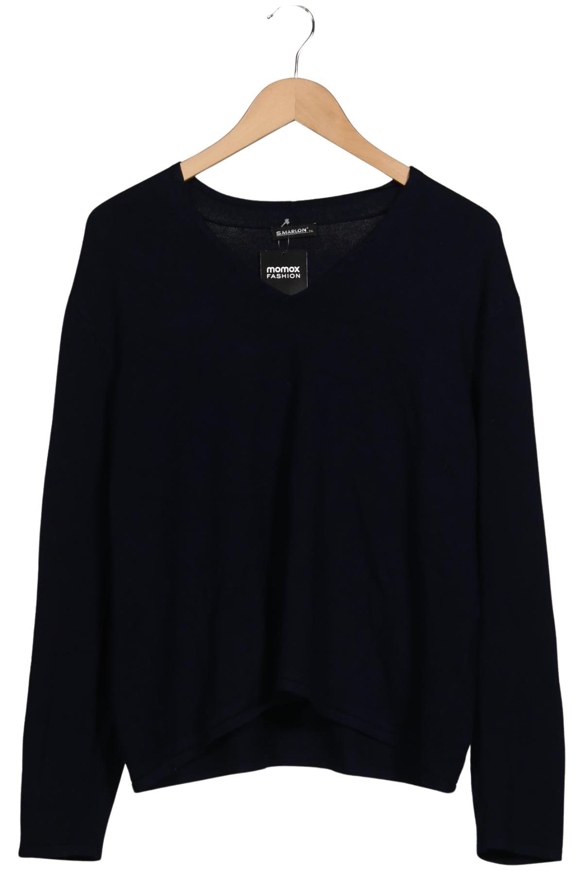 S.marlon Damen Pullover, Marineblau, Gr. XXL