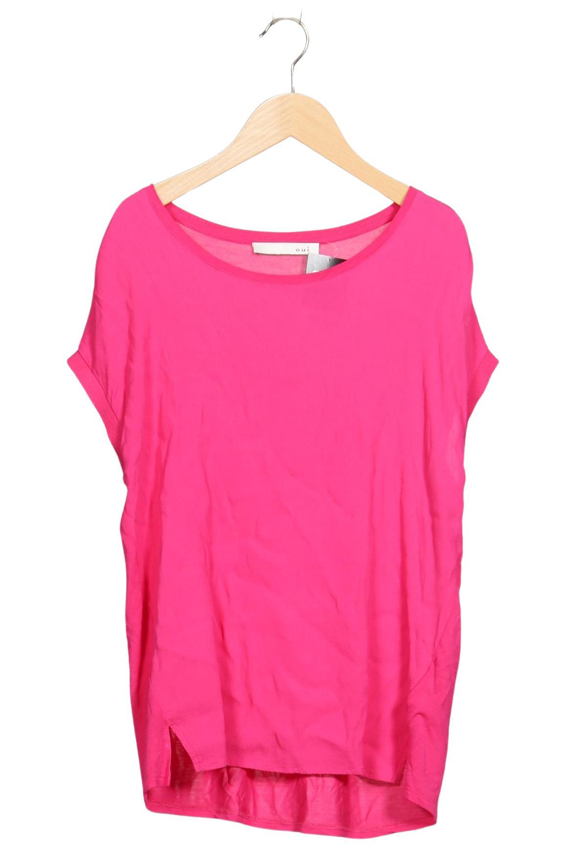 Oui Damen T-Shirt, Pink, Gr. EU 36