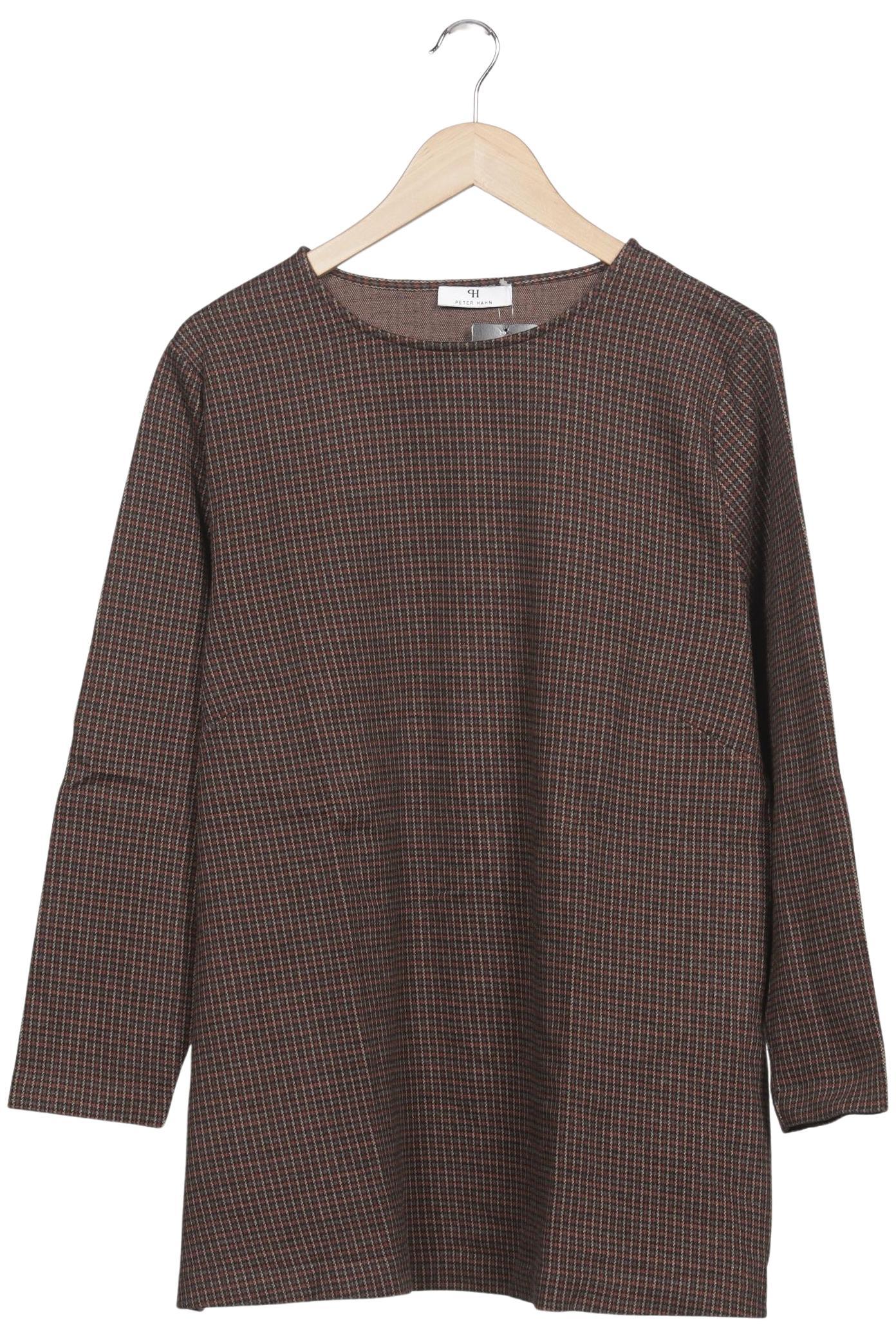Peter Hahn Damen Pullover, Braun, Gr. EU 52