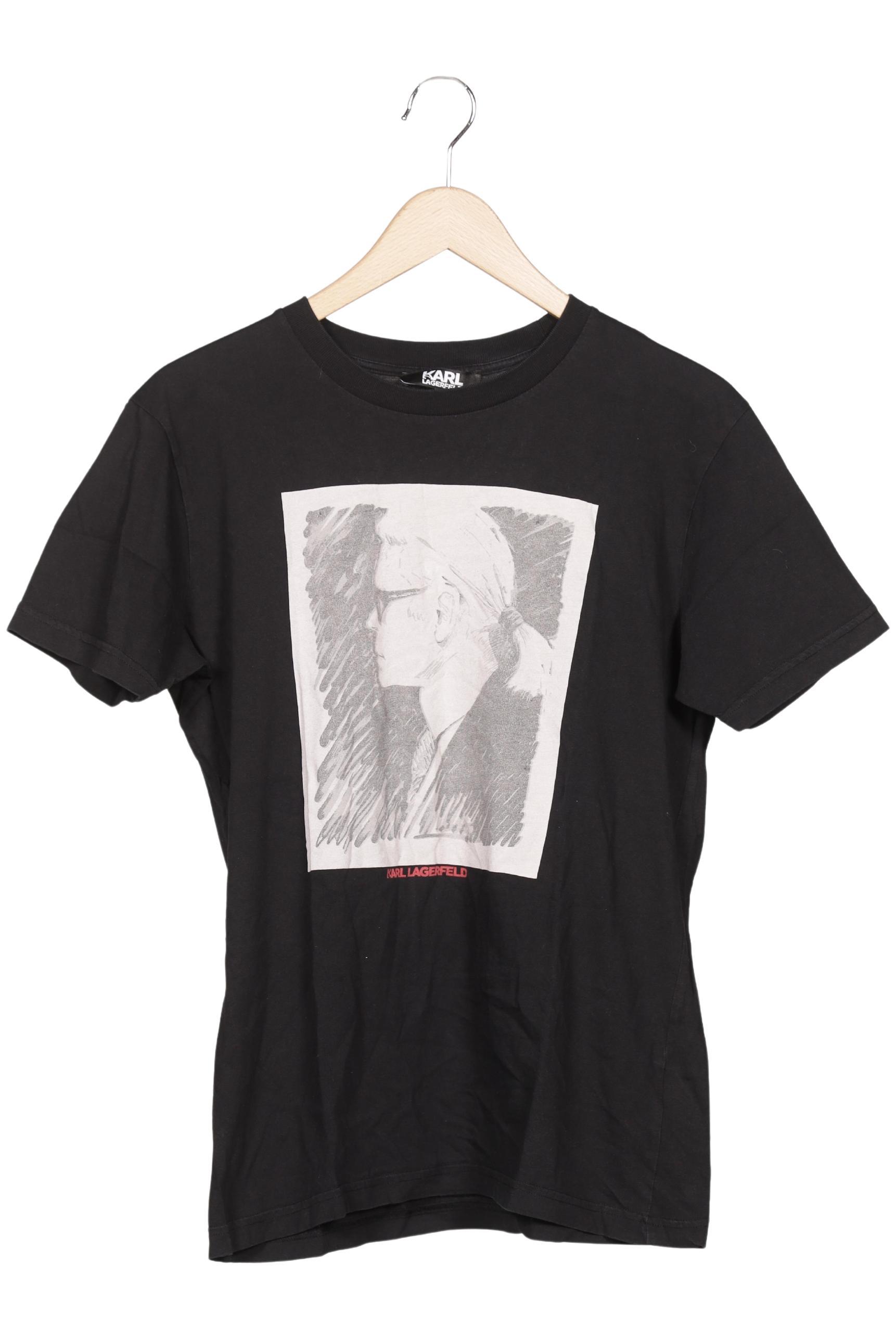 Karl by Karl Lagerfeld Herren T-Shirt, Schwarz, Gr. L