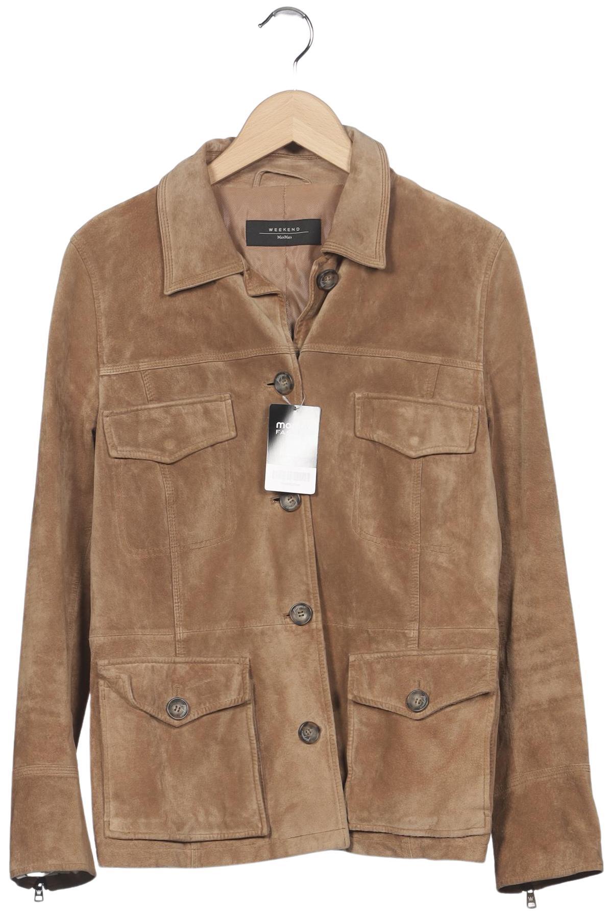 Weekend Max Mara Damen Jacke, Braun, Gr. EU 44