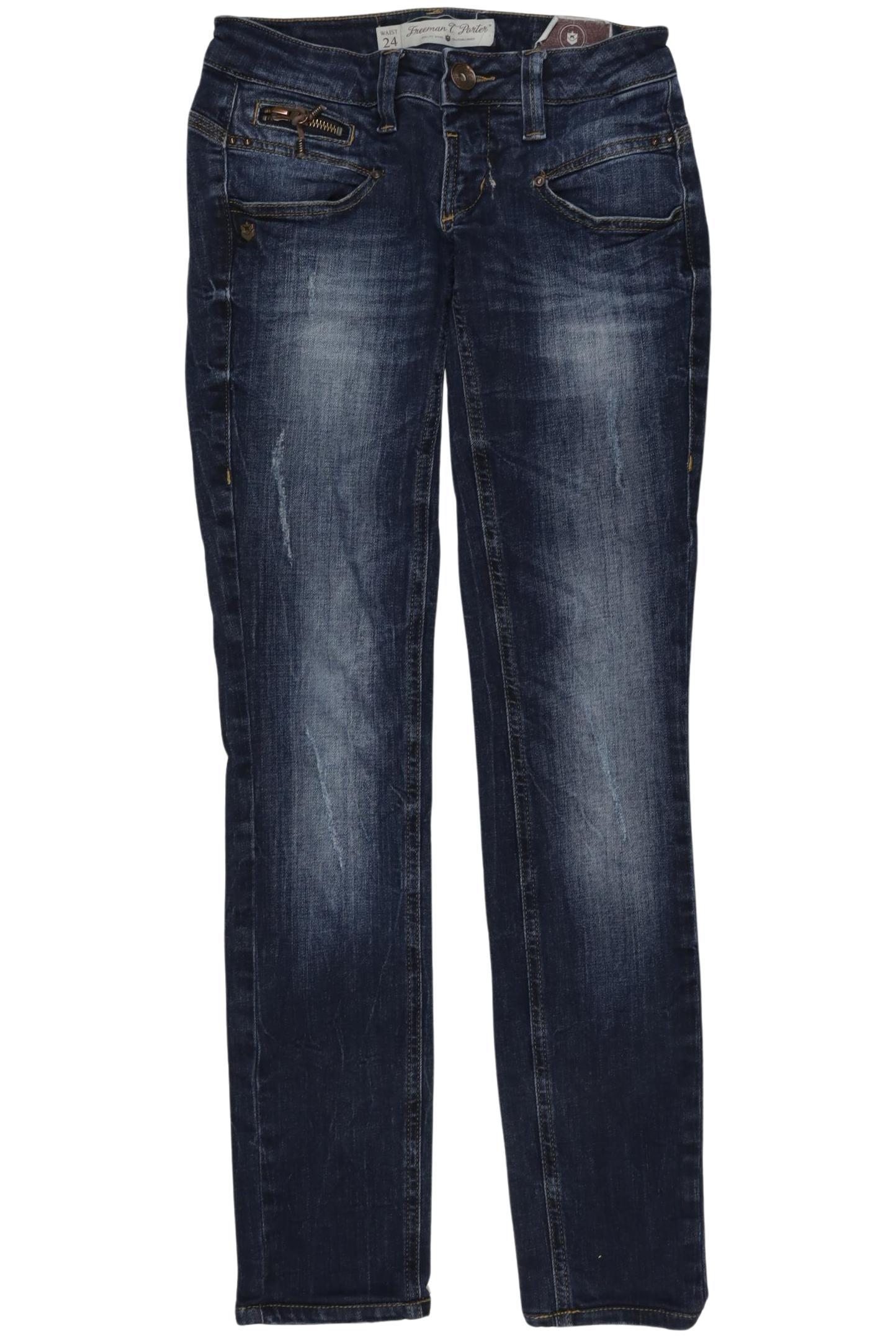 Freeman T. Porter Damen Jeans, Blau, Gr. W24