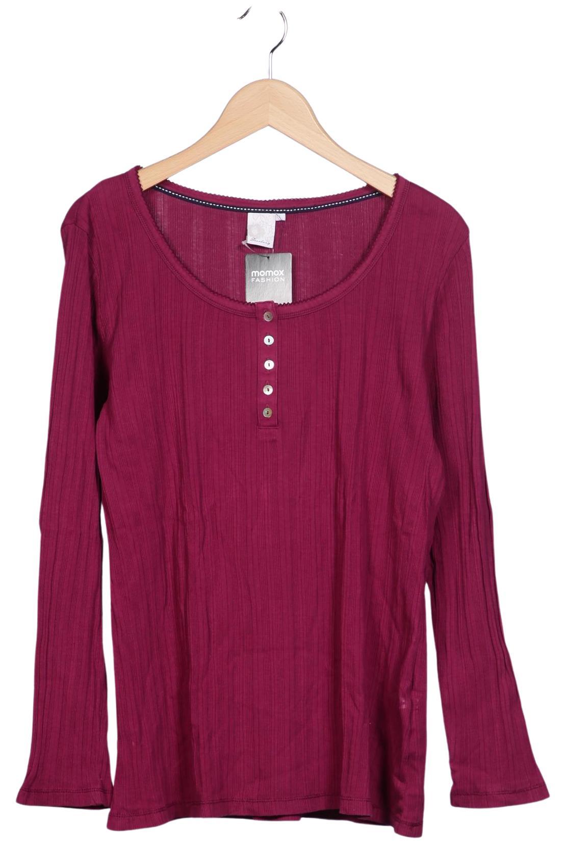 Deerberg Damen Langarmshirt, Bordeaux, Gr. L