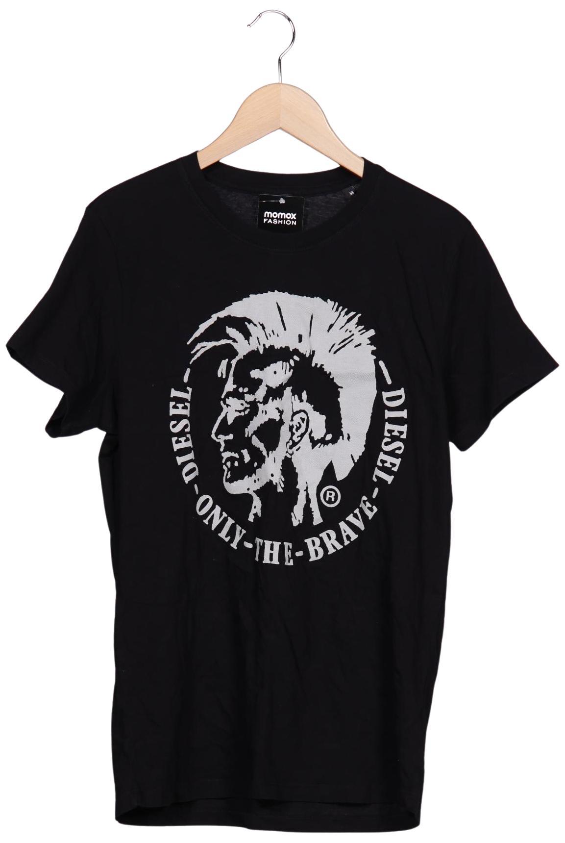 Diesel Herren T-Shirt, Schwarz, Gr. M