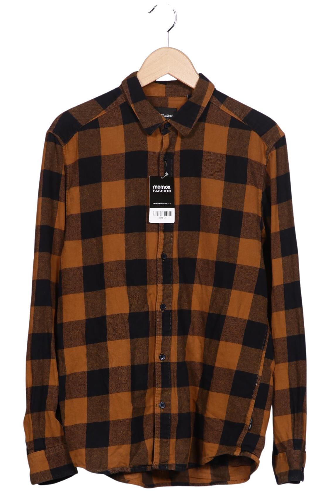Only & Sons Herren Hemd, Mehrfarbig, Gr. L