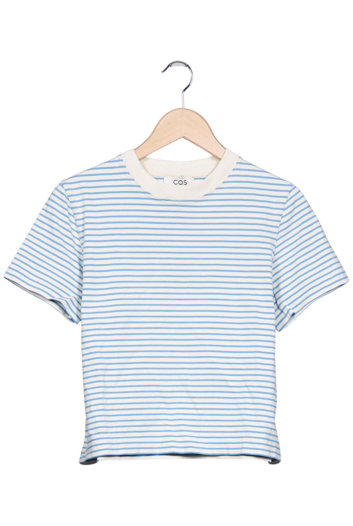 COS Damen T-Shirt, Mehrfarbig, Gr. M
