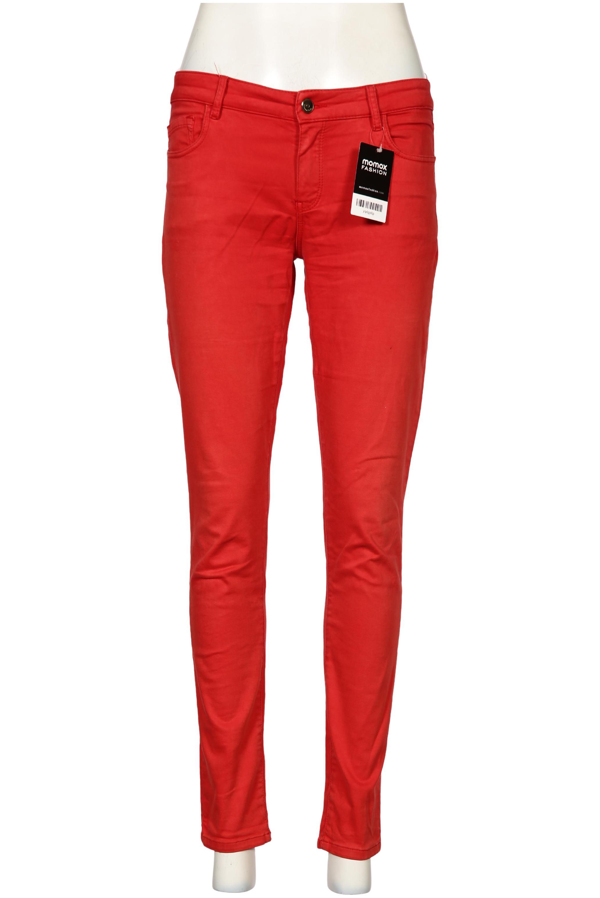 Massimo Dutti Damen Jeans, Rot, Gr. EU 40