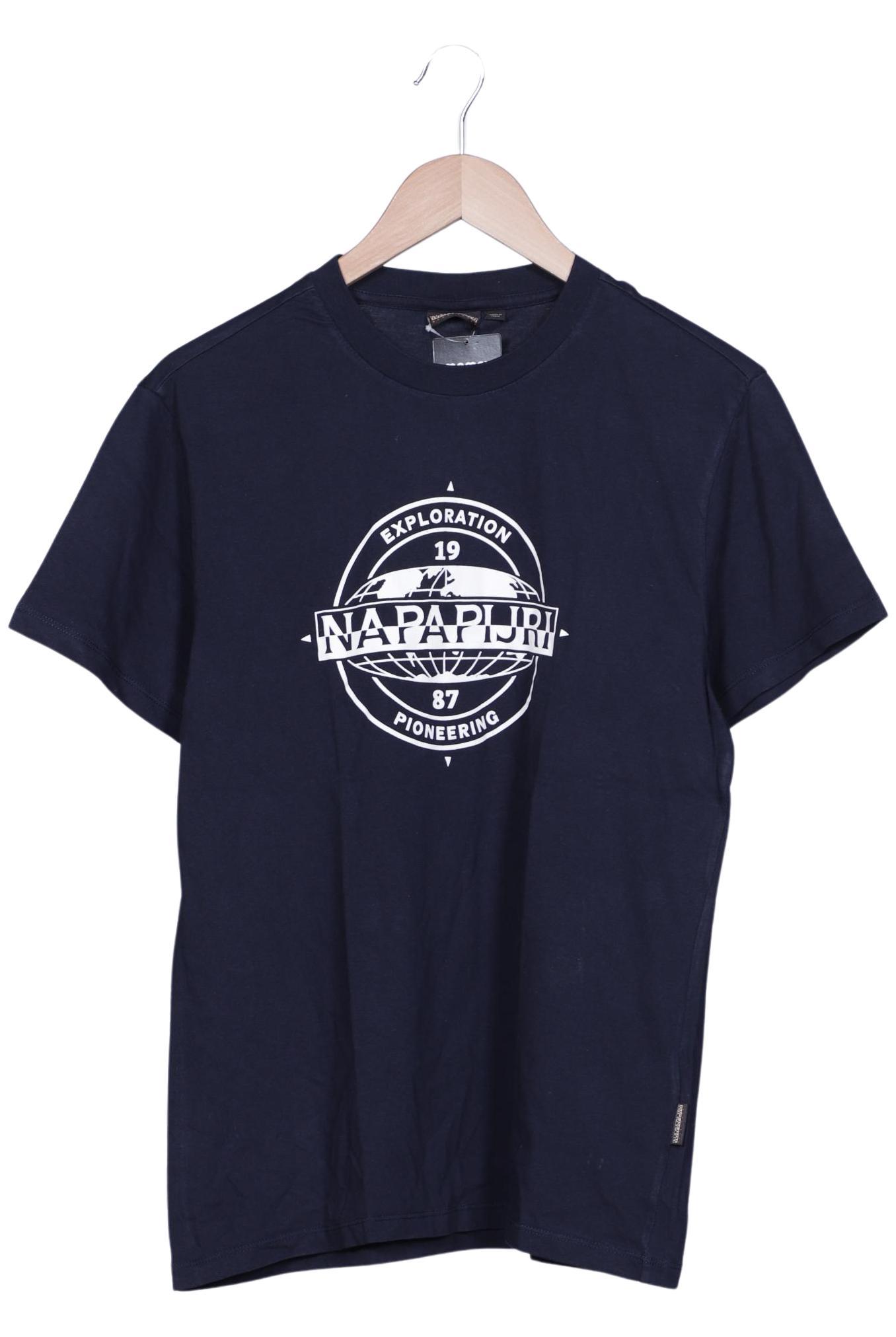 Napapijri Herren T-Shirt, Marineblau, Gr. L