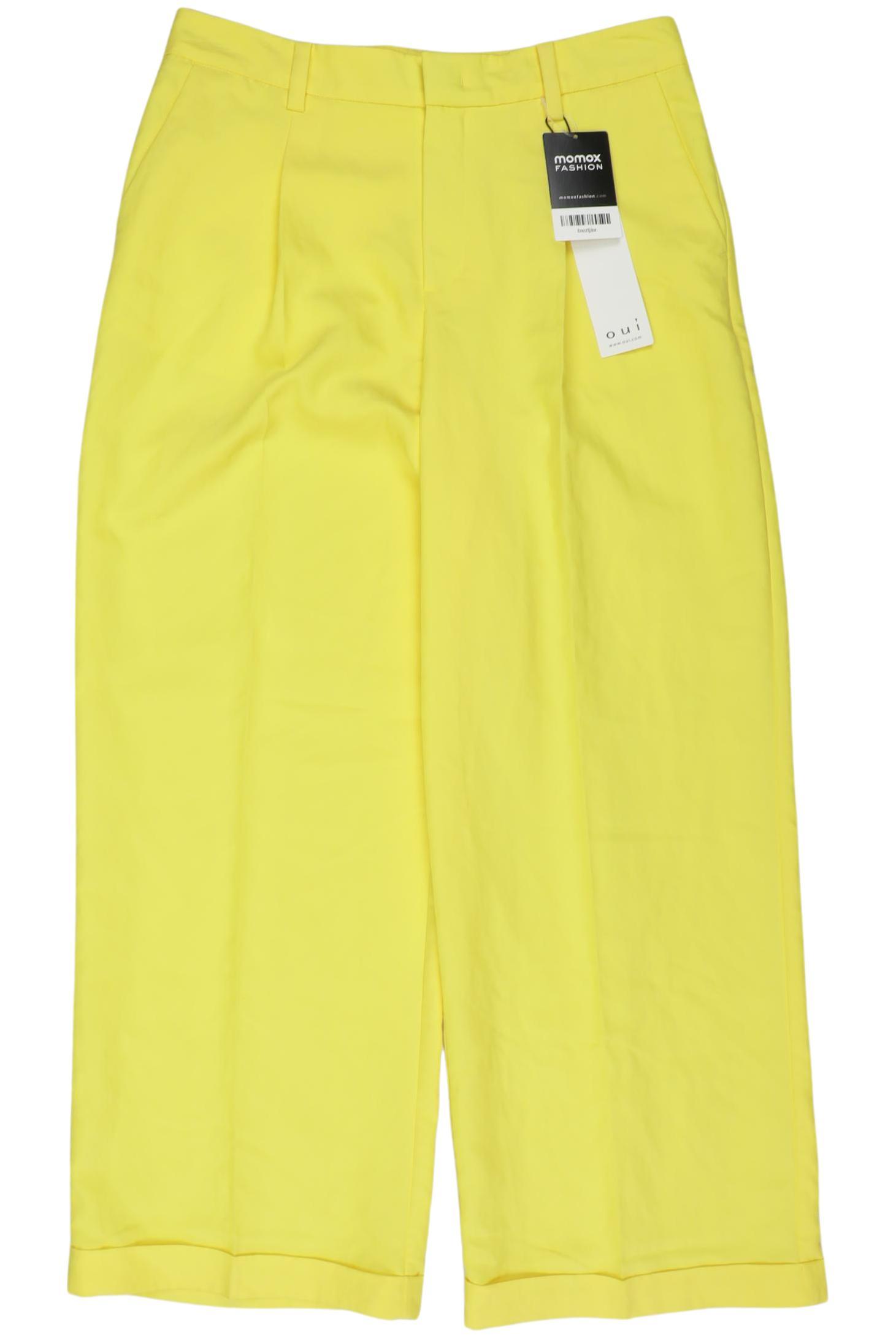 Oui Damen Stoffhose, Neon, Gr. EU 36