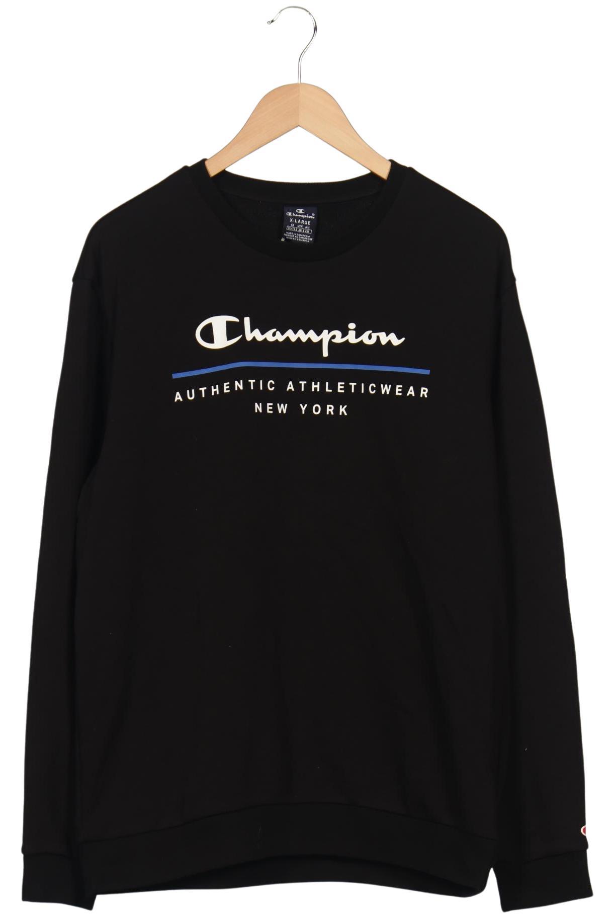 Champion Herren Sweater, Schwarz, Gr. XL