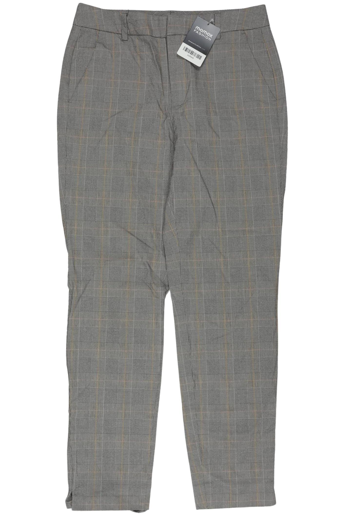 Massimo Dutti Damen Stoffhose, Grau, Gr. EU 36