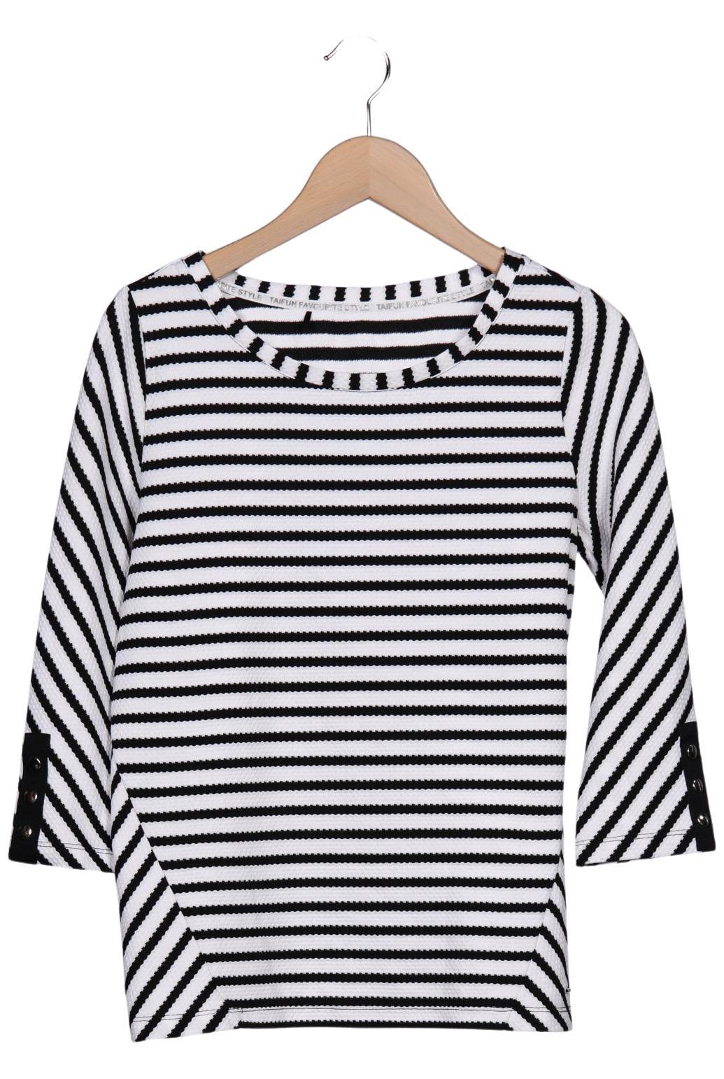 Taifun Damen Langarmshirt, Mehrfarbig, Gr. S