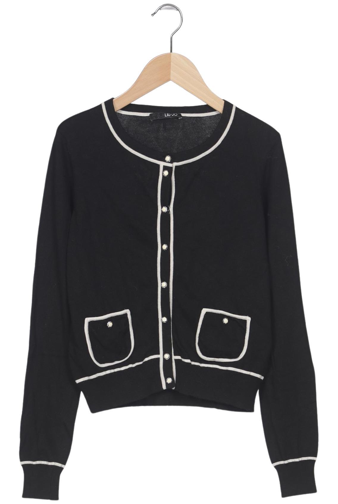 LIU JO Damen Strickjacke, Schwarz, Gr. IT 40