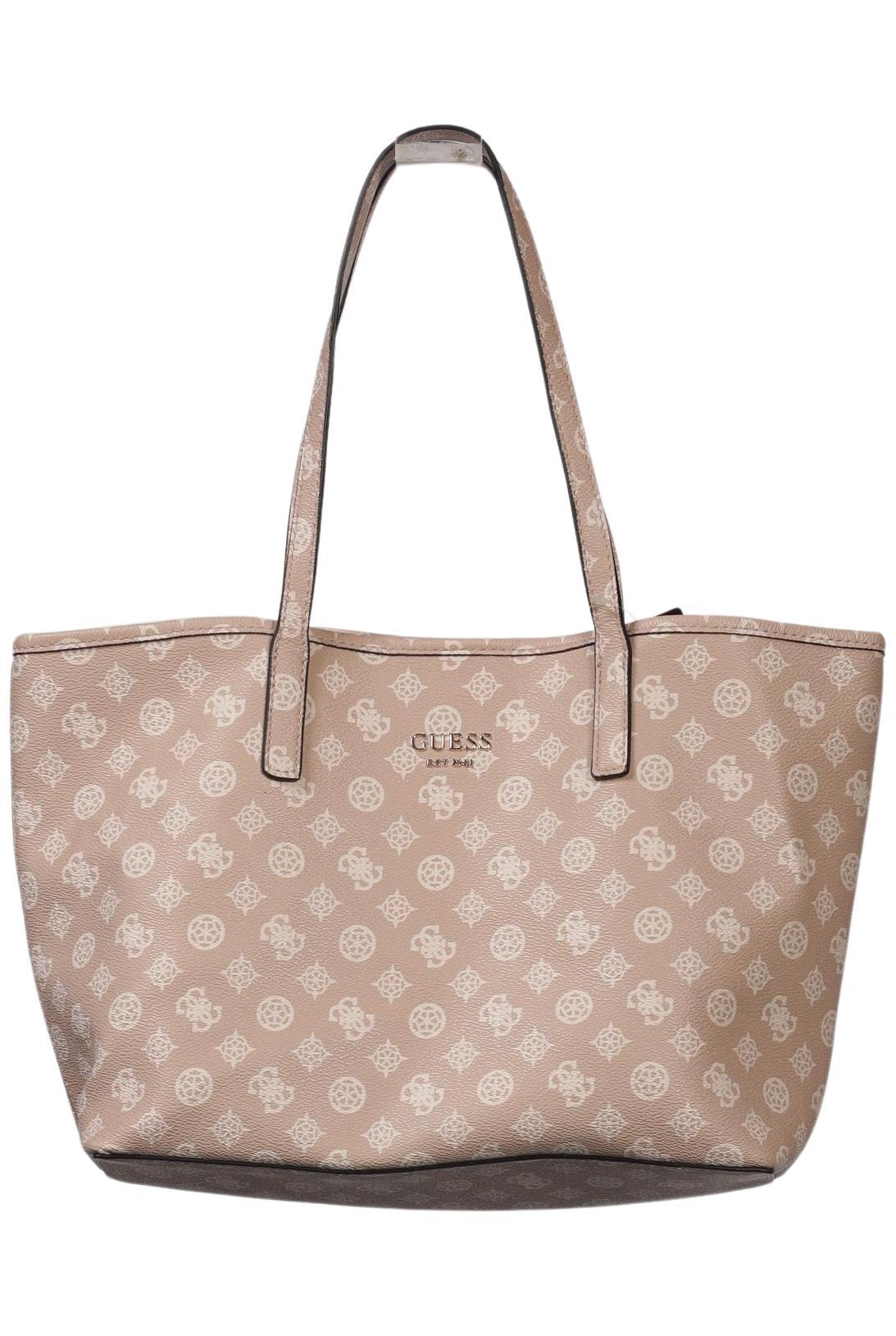 Guess Damen Handtasche gross, Beige, Gr.