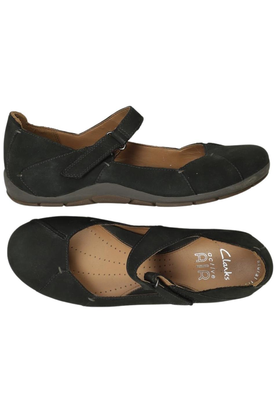 Clarks Damen Ballerina, Schwarz, Gr. UK 5