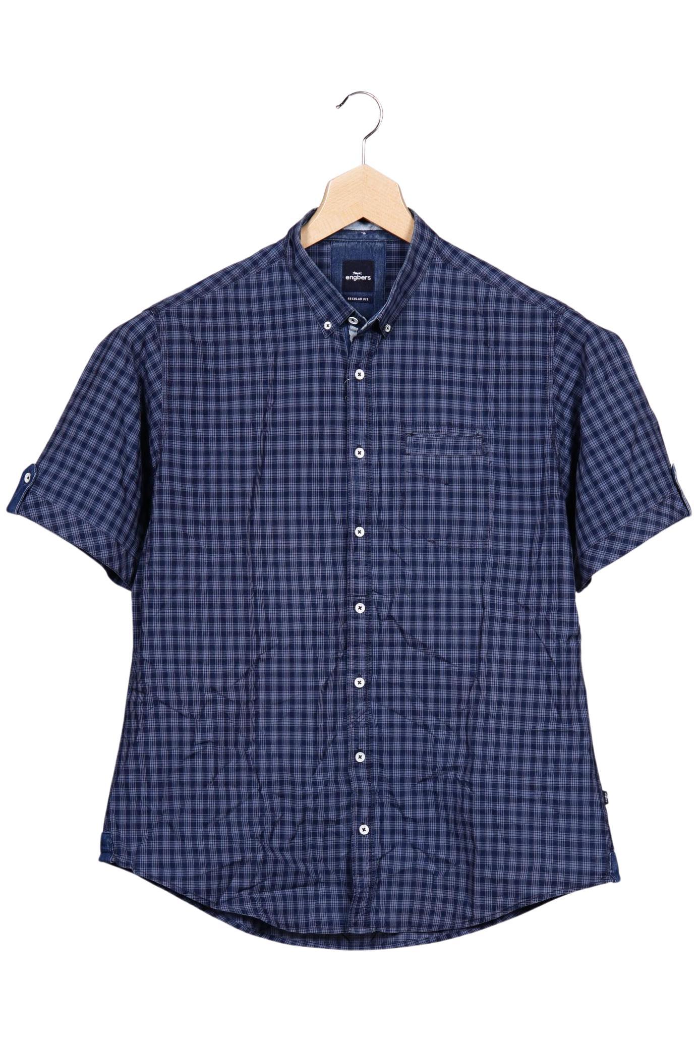 engbers Herren Hemd, Marineblau, Gr. EU 43