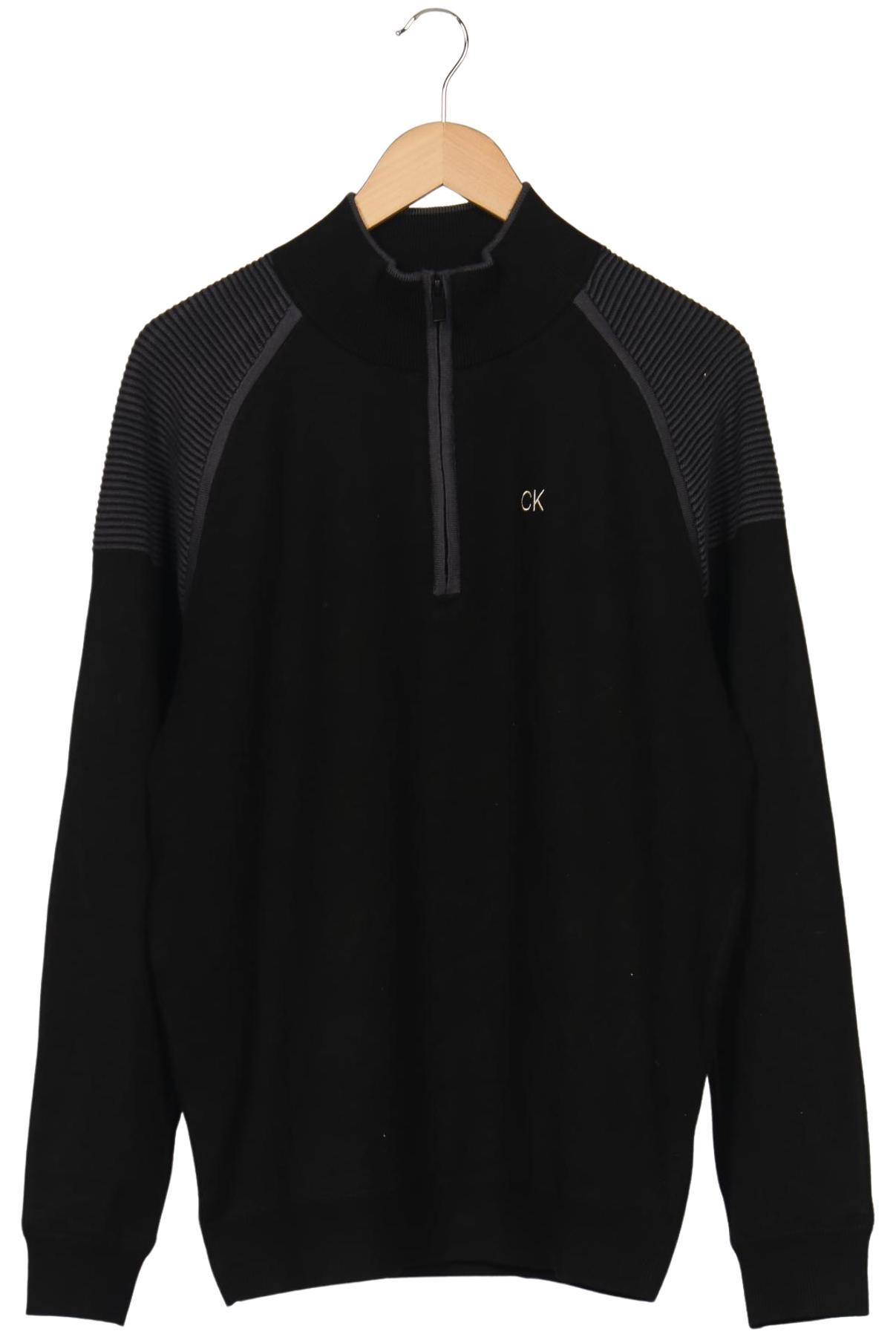 Calvin Klein Herren Pullover, Schwarz, Gr. L