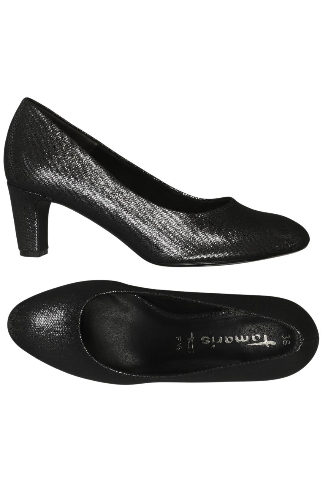 Tamaris Damen Pumps, Schwarz, Gr. EU 38