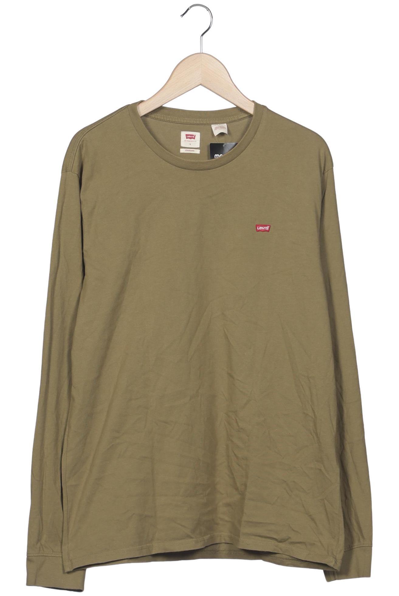 Levis Herren Langarmshirt, Grün, Gr. L