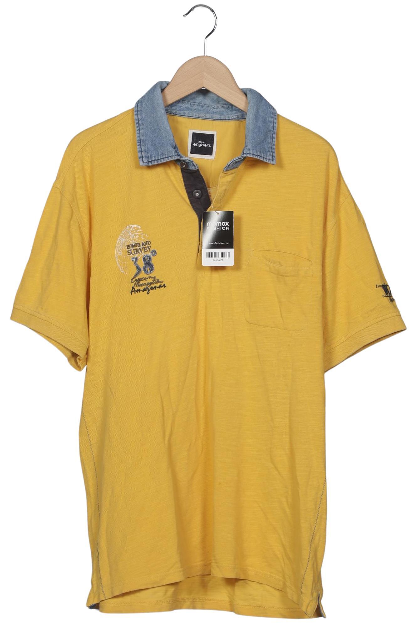 engbers Herren Poloshirt, Gelb, Gr. L