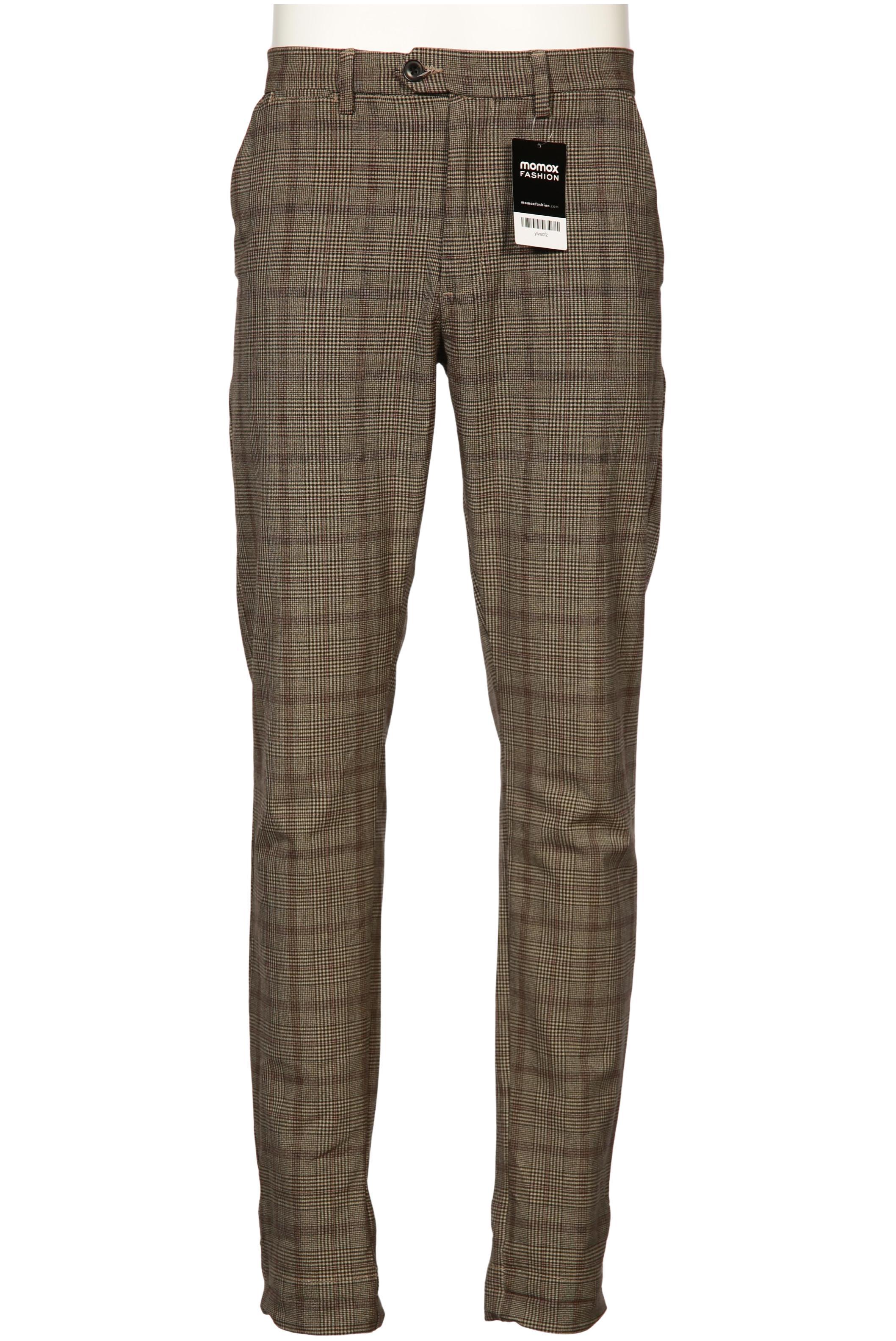 Jack & Jones Herren Stoffhose, Braun, Gr. W33
