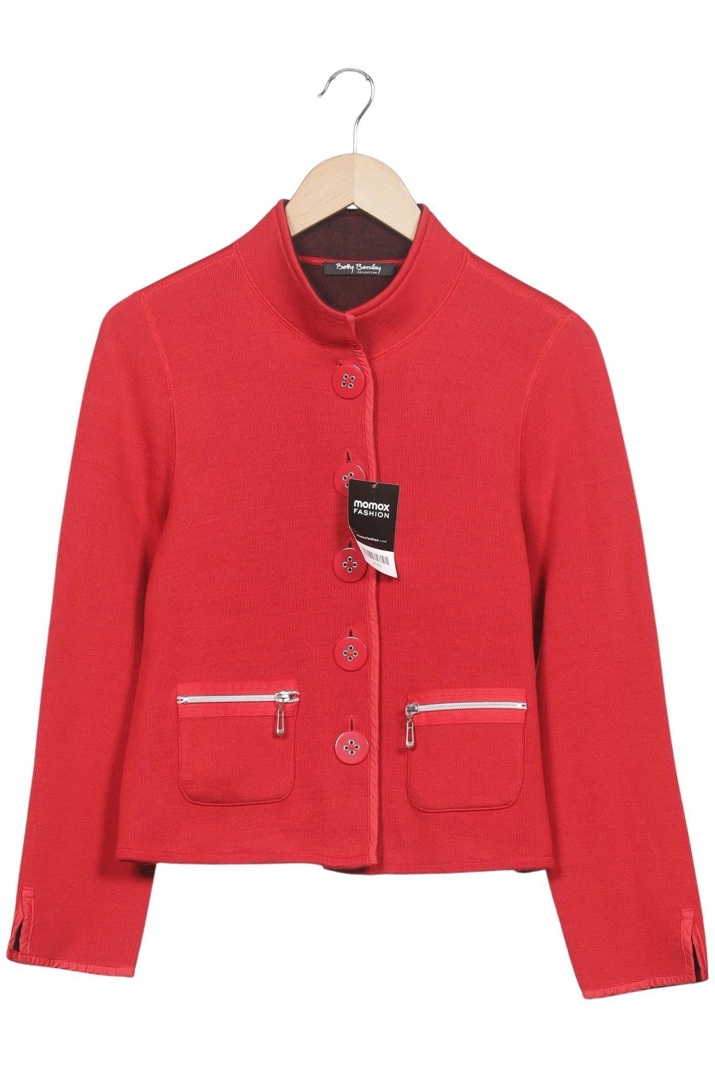Betty Barclay Damen Strickjacke, Rot, Gr. M