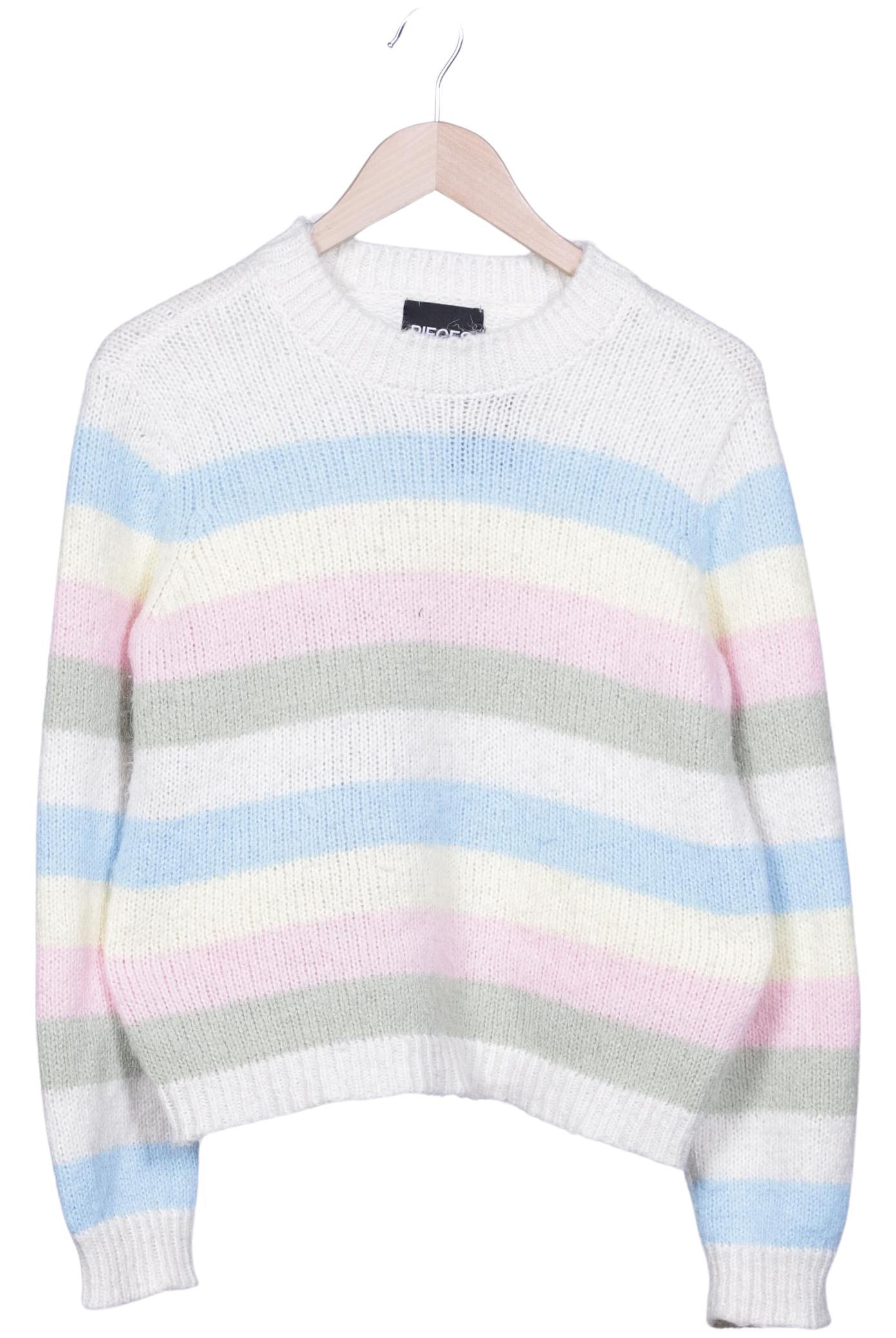 pieces Damen Pullover, Mehrfarbig, Gr. M