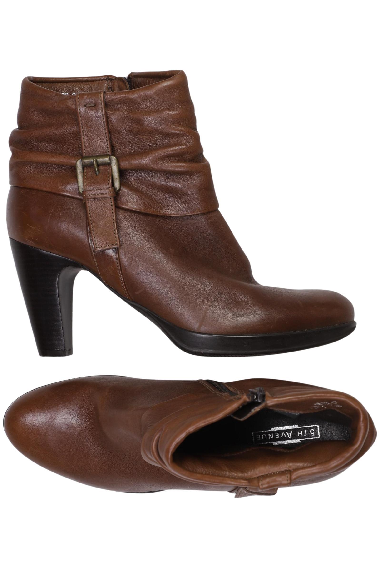 5th Avenue Damen Stiefelette, Braun, Gr. EU 40