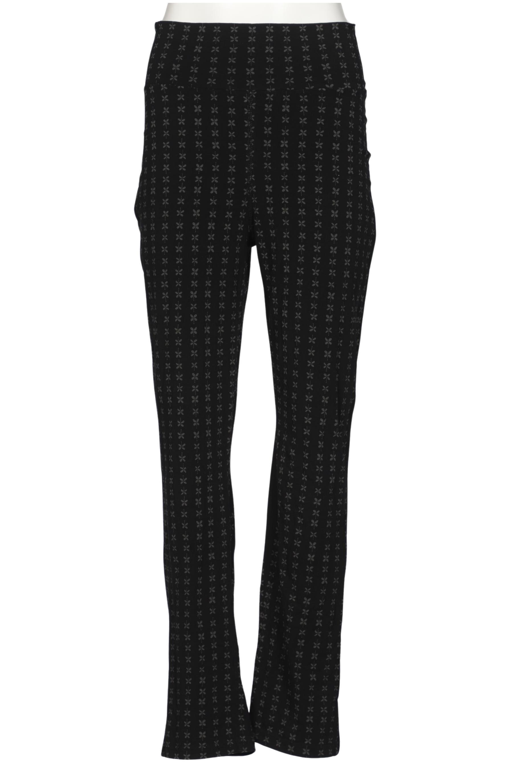 Gudrun Sjödén Damen Stoffhose, Schwarz, Gr. M