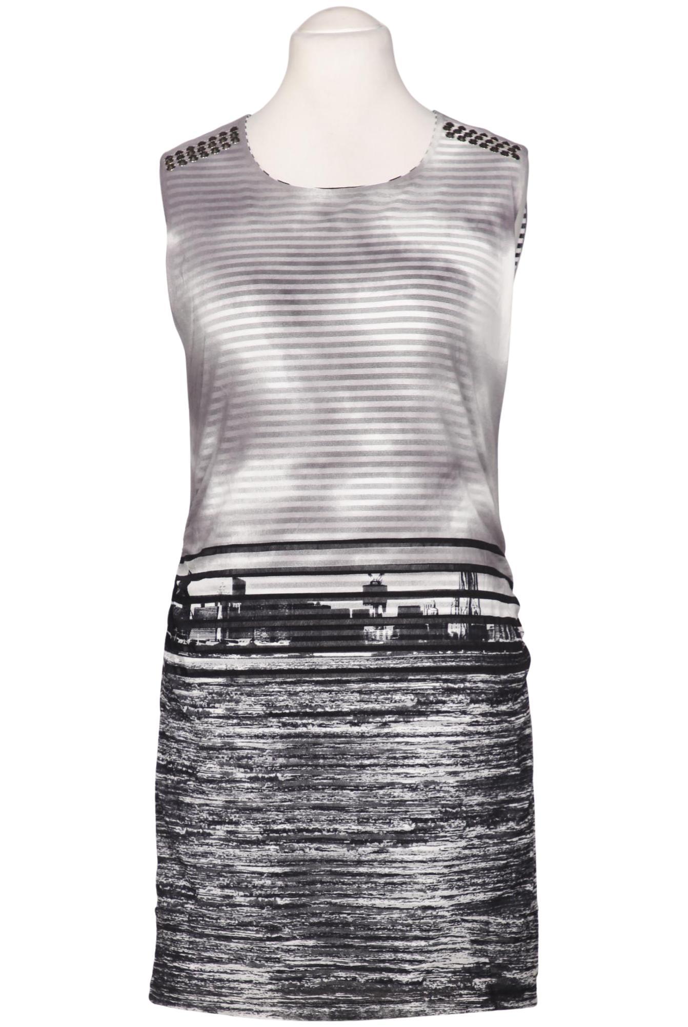 Oui Damen Kleid, Mehrfarbig, Gr. EU 42