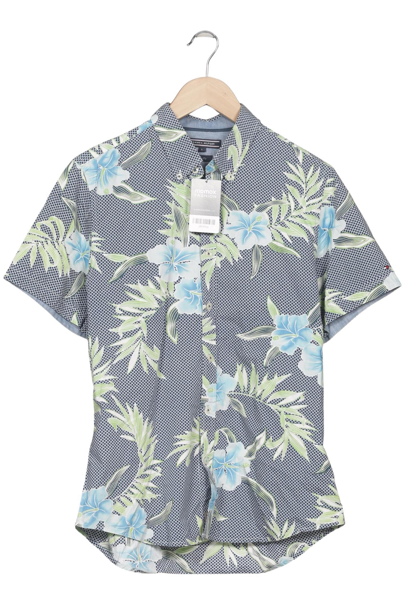 Tommy Hilfiger Herren Hemd, Mehrfarbig, Gr. L