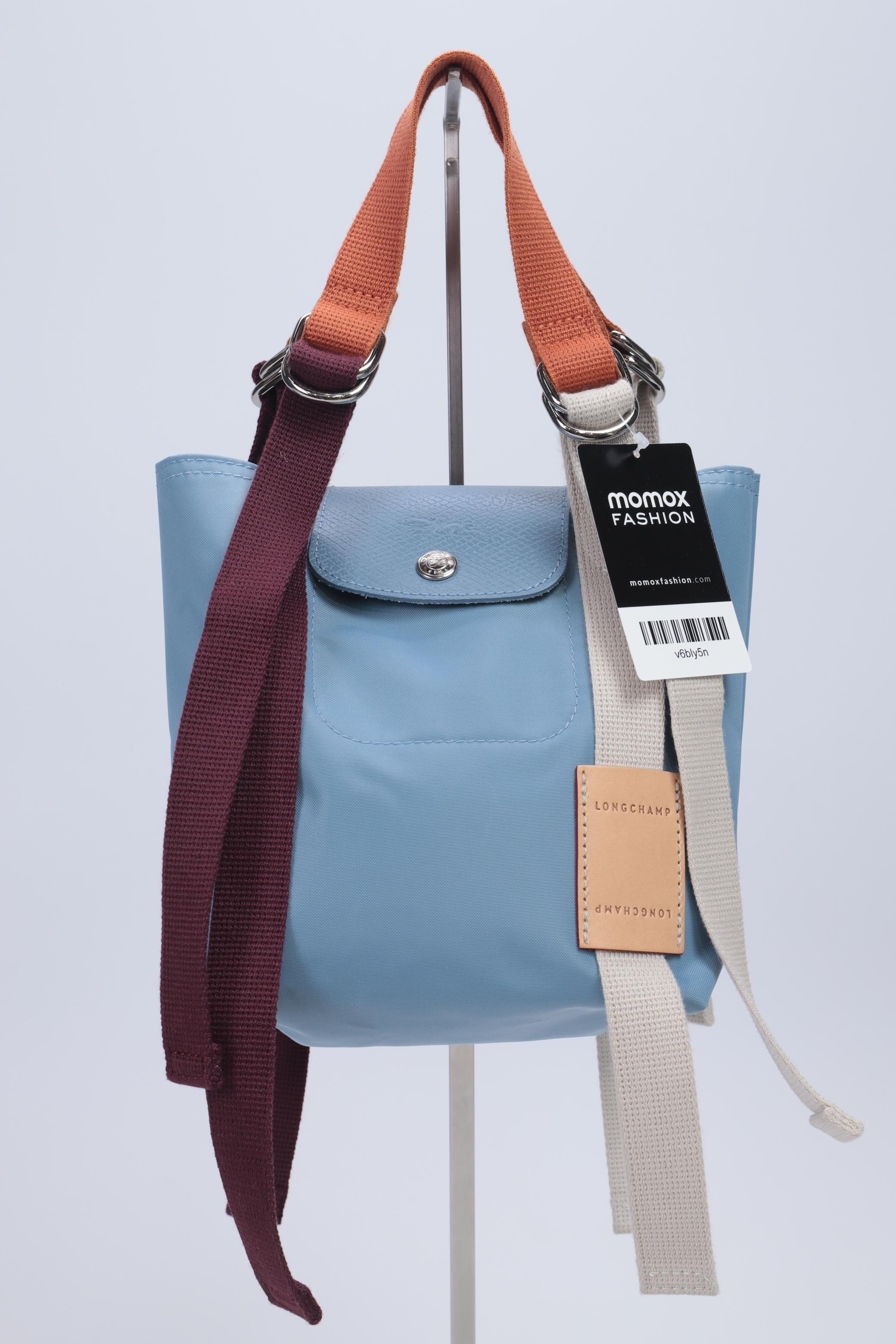 Longchamp Damen Handtasche klein, Hellblau, Gr.