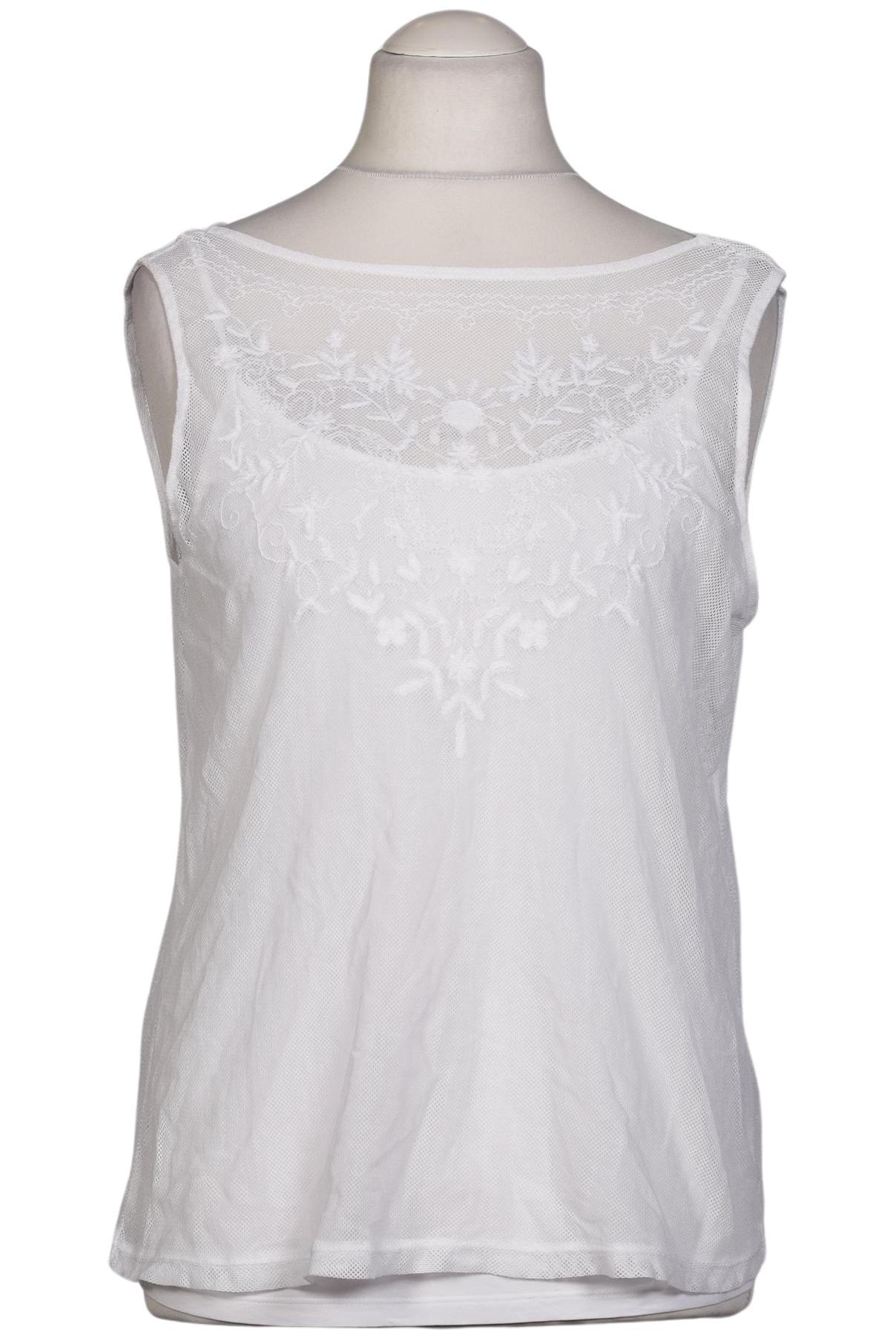 Lauren Ralph Lauren Damen Bluse, Weiß, Gr. L