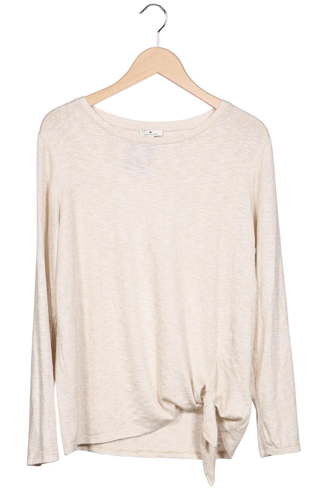 Tom Tailor Damen Pullover, Beige, Gr. L