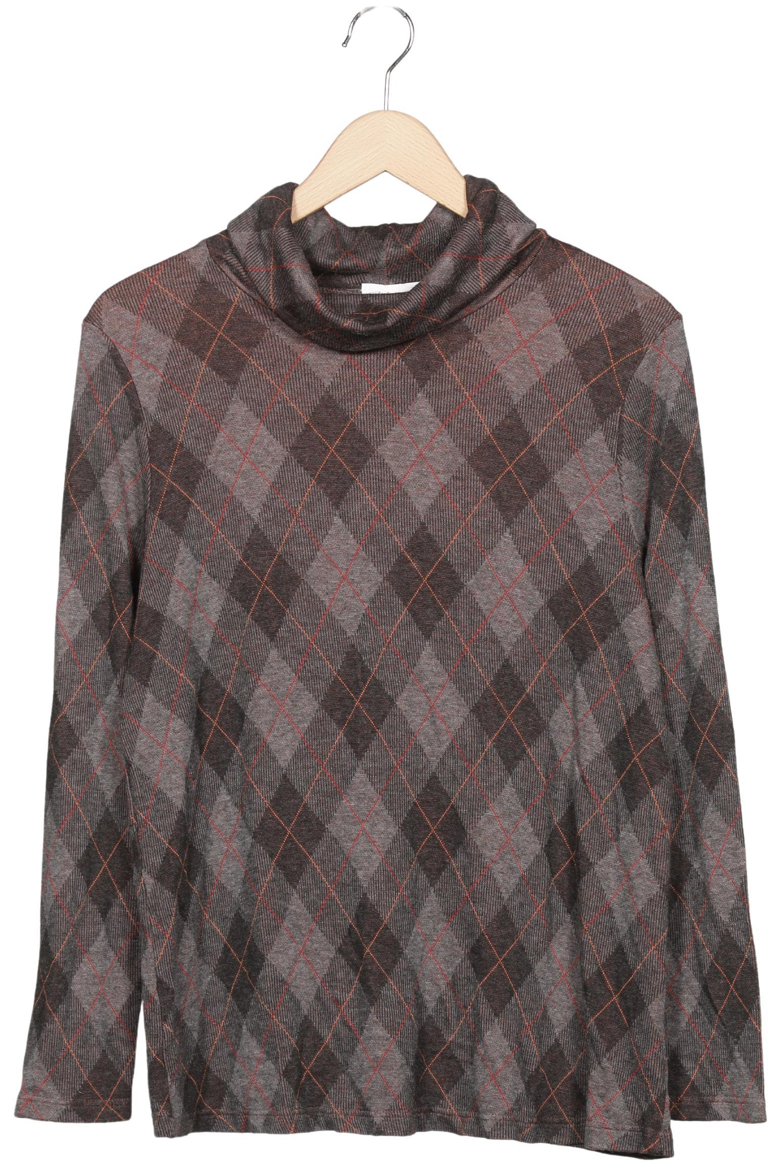 Peter Hahn Damen Pullover, Braun, Gr. EU 48