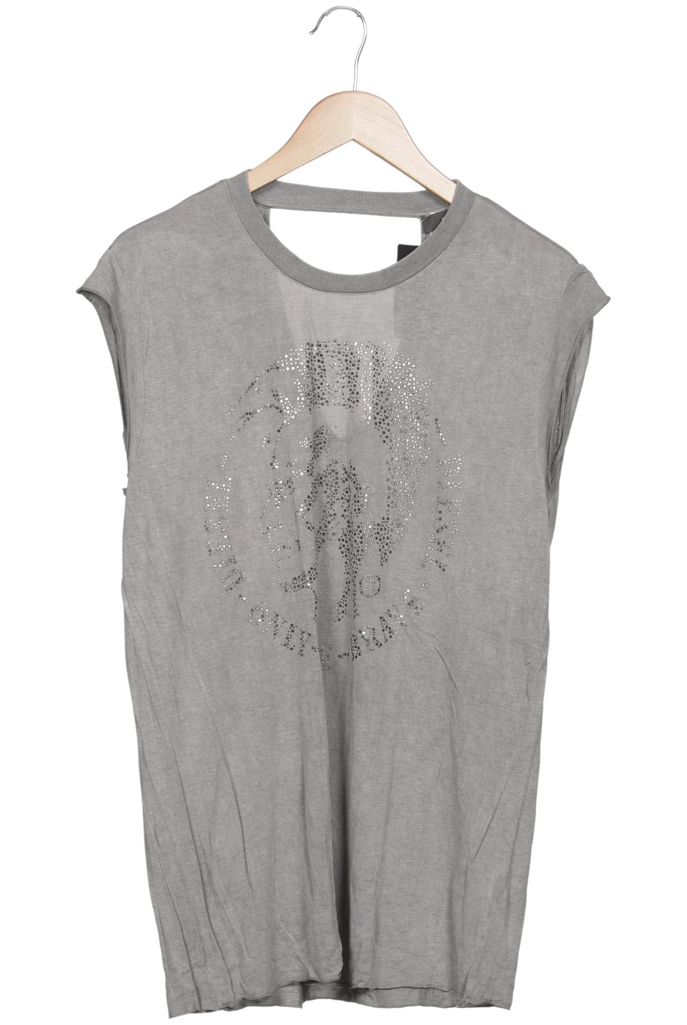 Diesel Damen T-Shirt, Grau, Gr. S