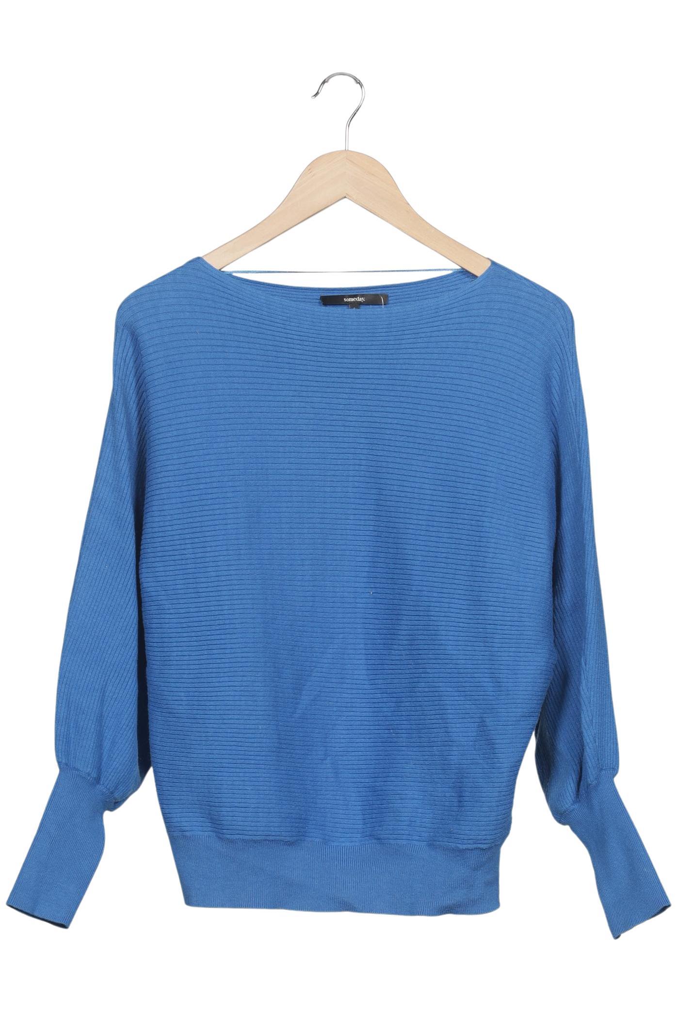 someday. Damen Pullover, Blau, Gr. S