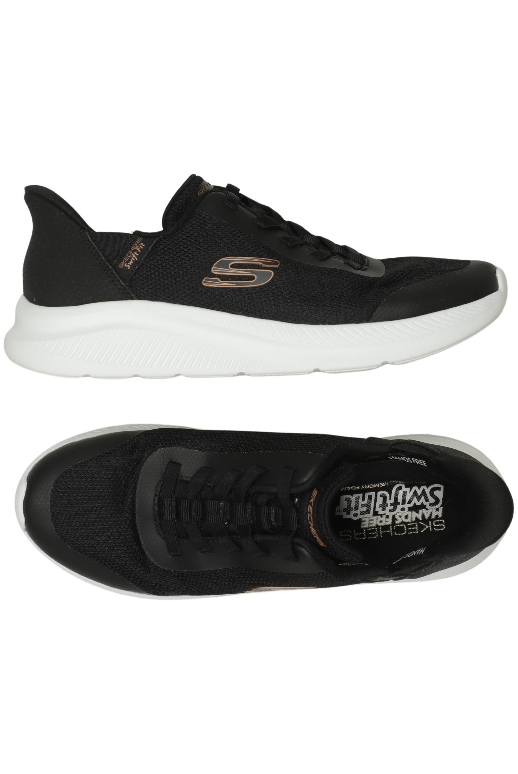 Skechers Damen Sneaker, Schwarz, Gr. EU 39