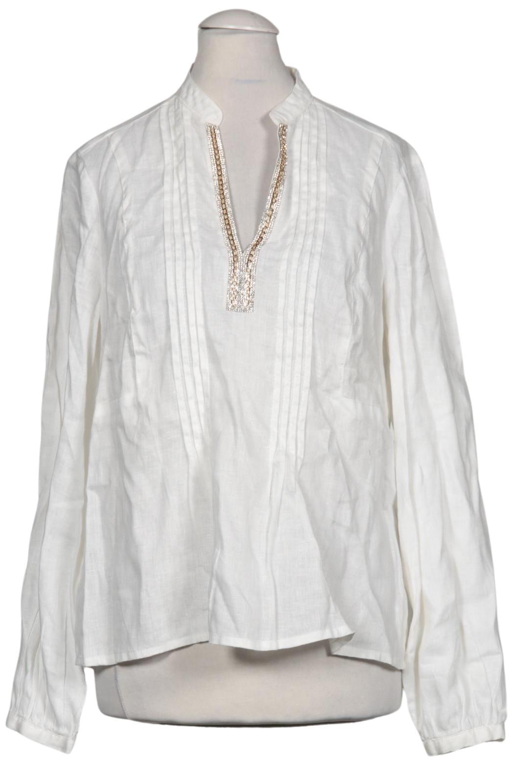 Oui Damen Bluse, Weiß, Gr. EU 34