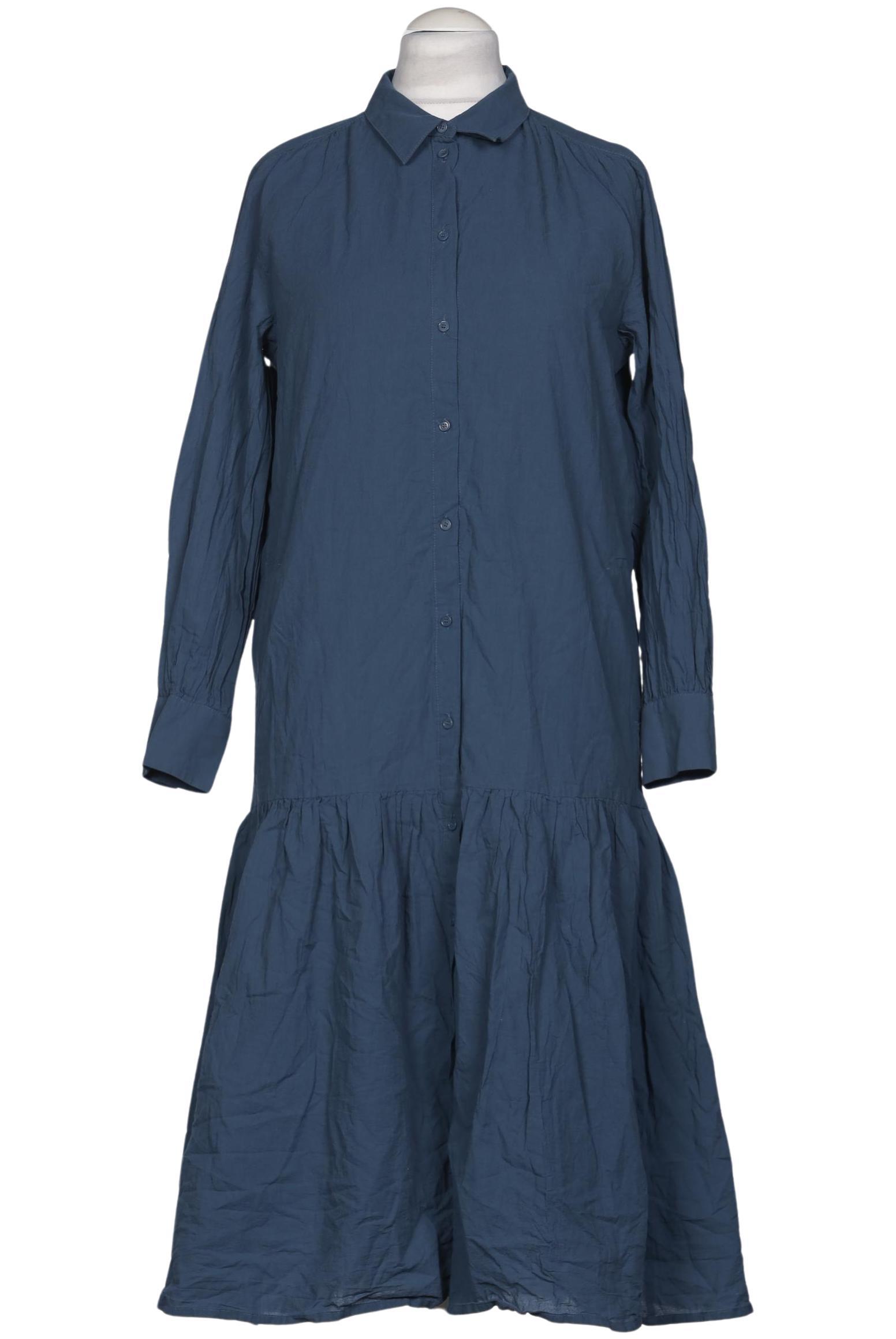 hessnatur Damen Kleid, Marineblau, Gr. EU 42