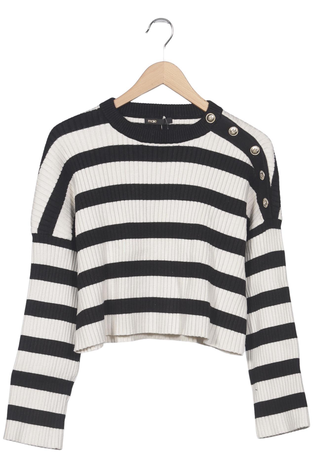 maje Damen Pullover, Mehrfarbig, Gr. L