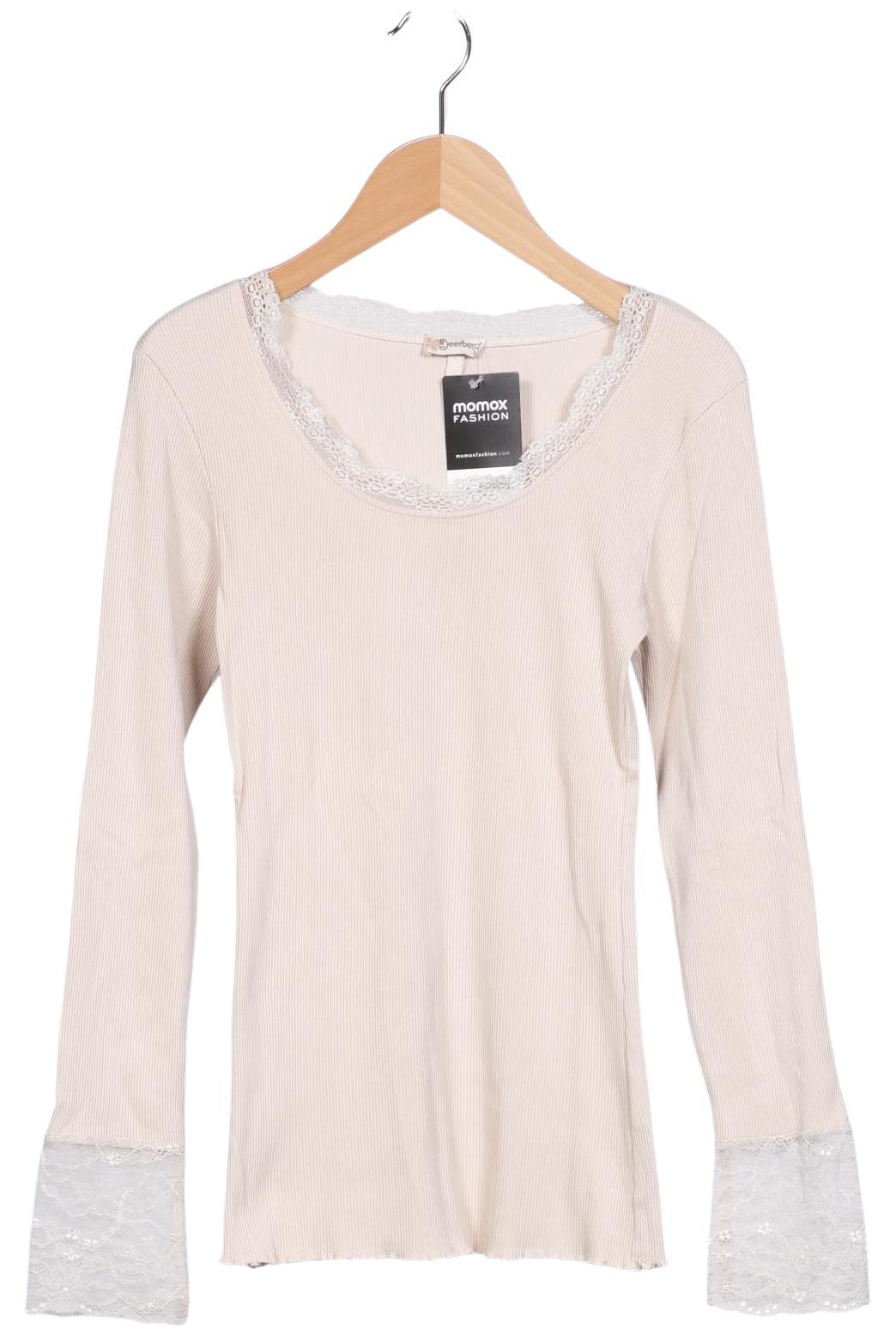 Deerberg Damen Langarmshirt, Beige, Gr. S