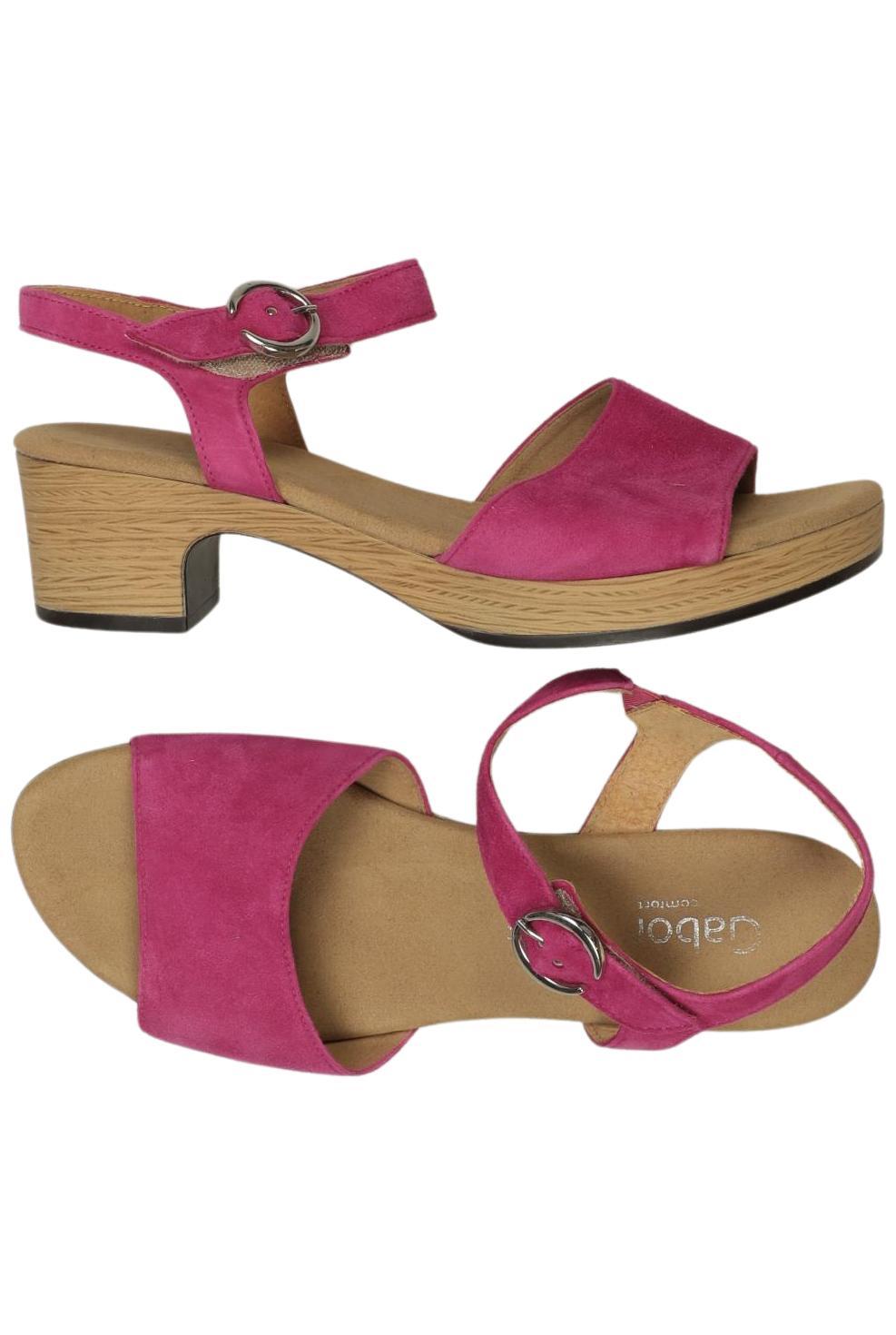 Gabor Damen Sandalen, Pink, Gr. EU 41