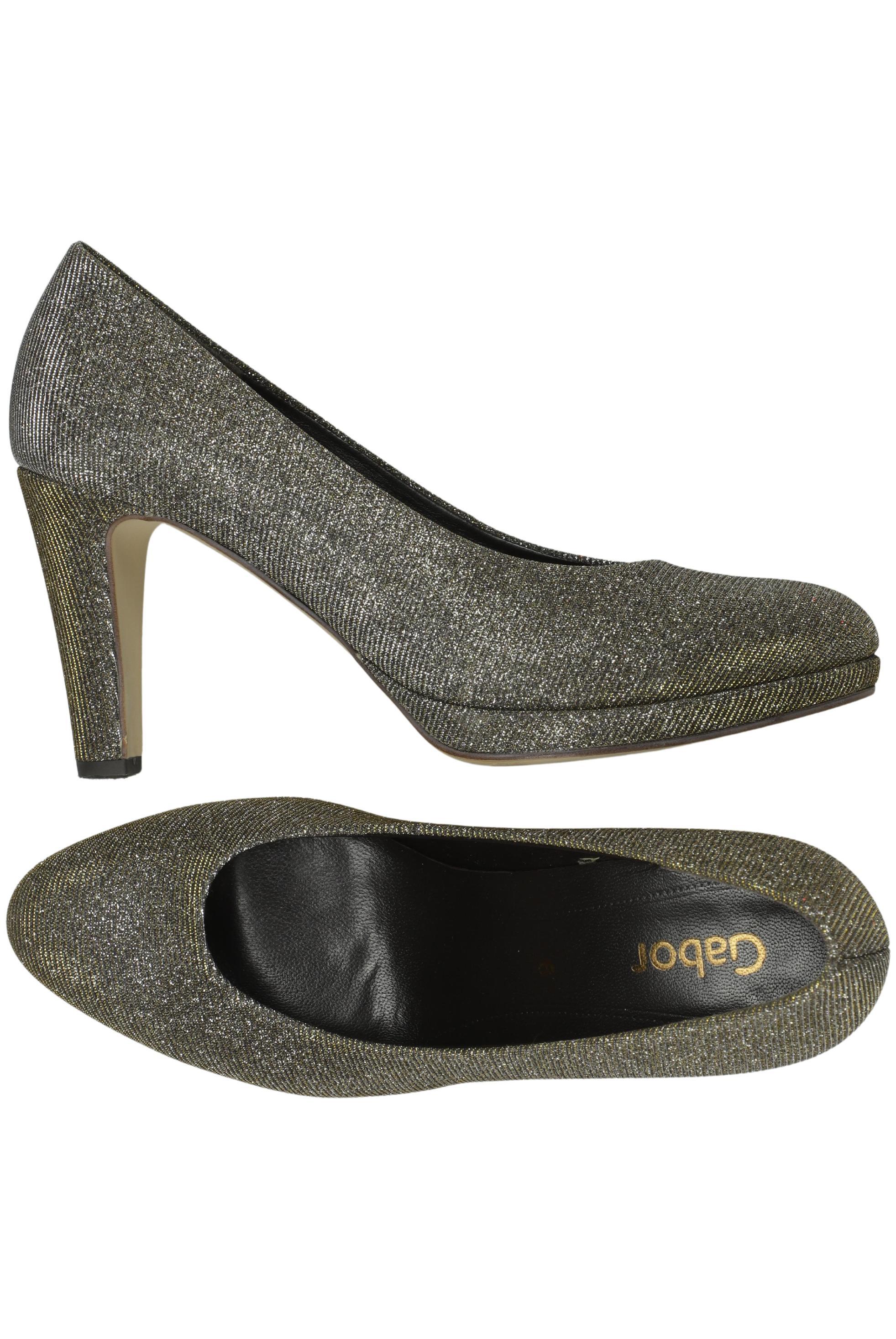 Gabor Damen Pumps, Silber, Gr. UK 6